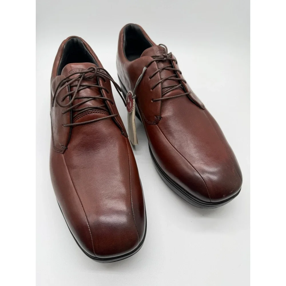 MBT Kabisa Shoes Mens 11-11.5 Brown Leather Rocker Sole